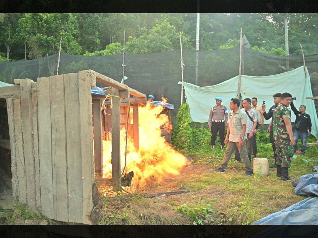 Tim Terpadu Razia PETI di Pasaman! Barang Temuan Dimusnahkan, Pemprov Sumbar Usulkan 301 Blok WPR