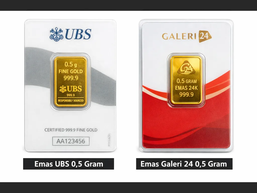 Harga Emas Pegadaian Hari Ini Turun Tipis, Update UBS dan Galeri24 25 Maret 2026 Bikin Investor Waspada