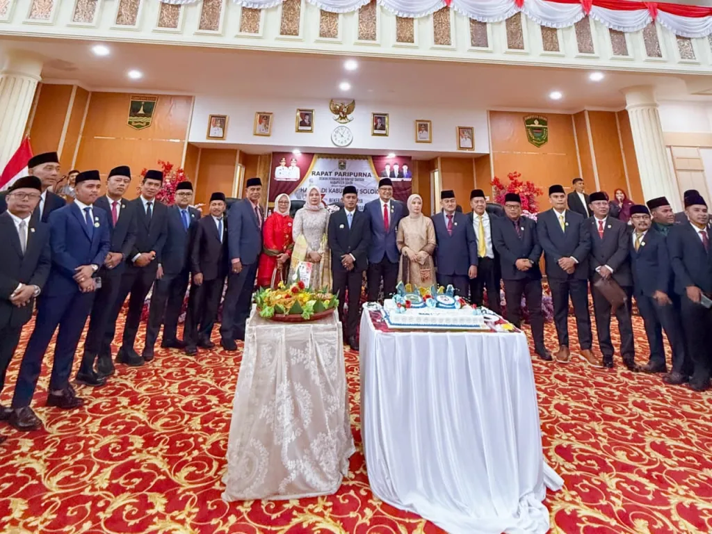 Ditandai Rapat Paripurna DPRD, Peringatan HJK Solok ke-113 Digelar Sederhana dalam Semangat Kebersamaan 