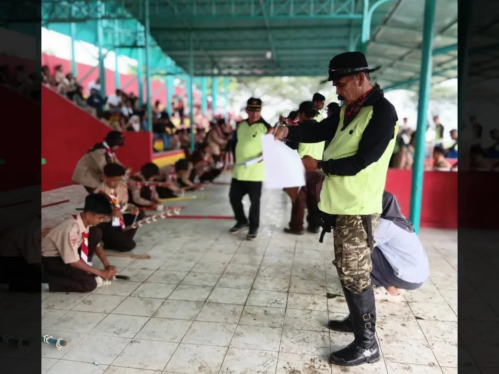Sonsong Jambore Nasional 2026, 160 Siswa SMP dan MTs Jalani Seleksi Pramuka Penggalang Kabupaten Solok