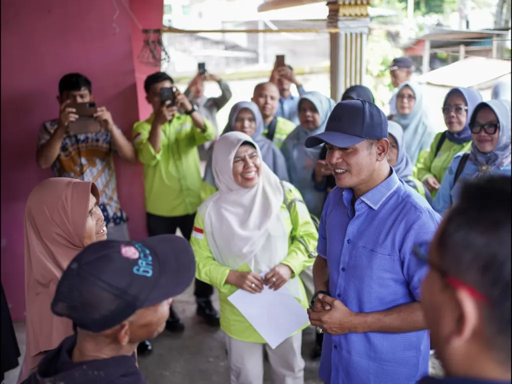 435 Rumah Penerima Bansos di Kotobaru Dipasang Label KPM 