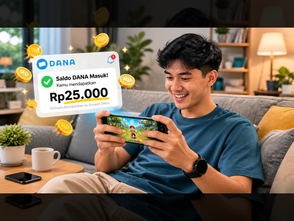 Aplikasi Game Penghasil Saldo DANA Gratis Tanpa Modal