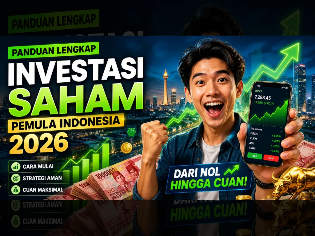 Panduan Lengkap Investasi Saham untuk Pemula Indonesia 2026: Dari Nol Hingga Cuan