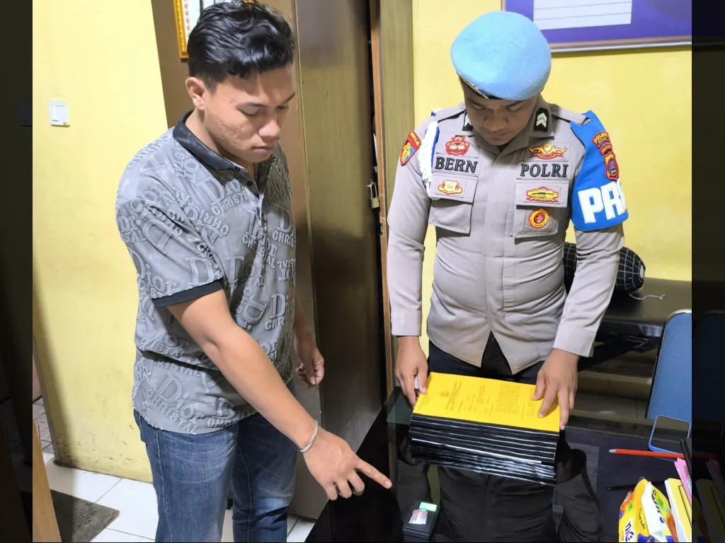 Barbuk sabu diamankan polisi