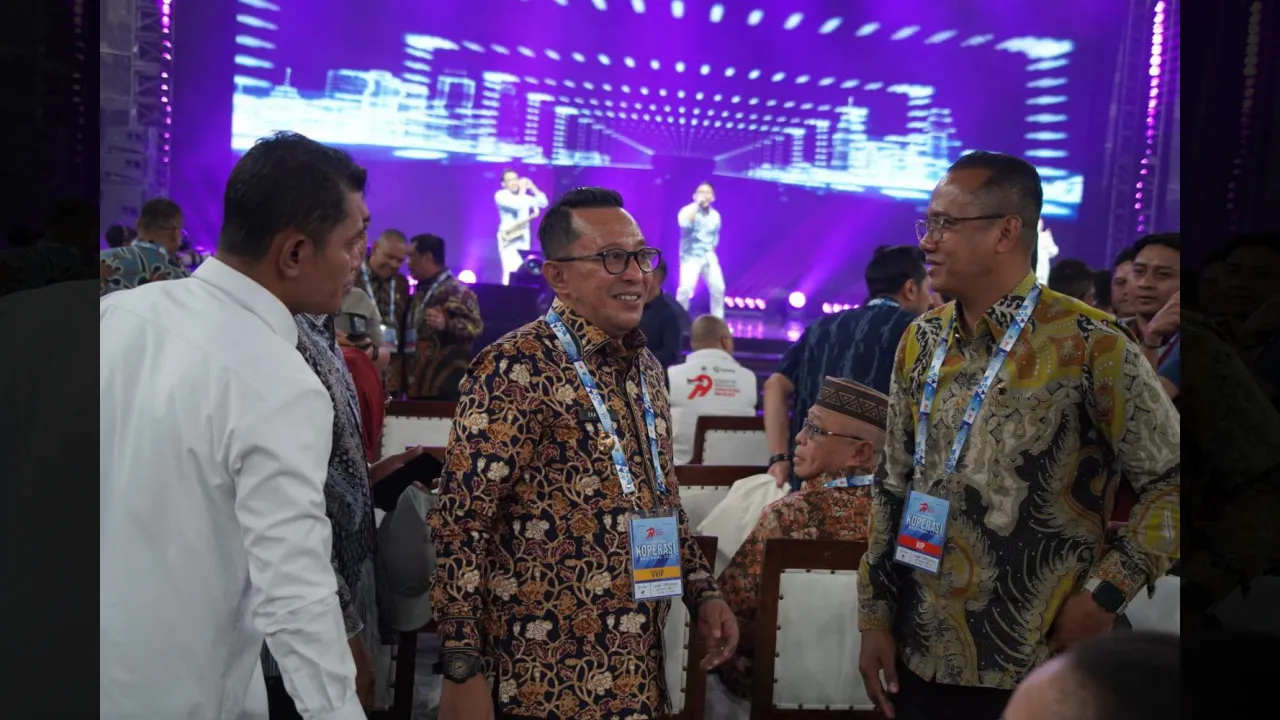 Bupati Tanah Datar ditengah semarak Harkopnas ke 79 di Jakarta