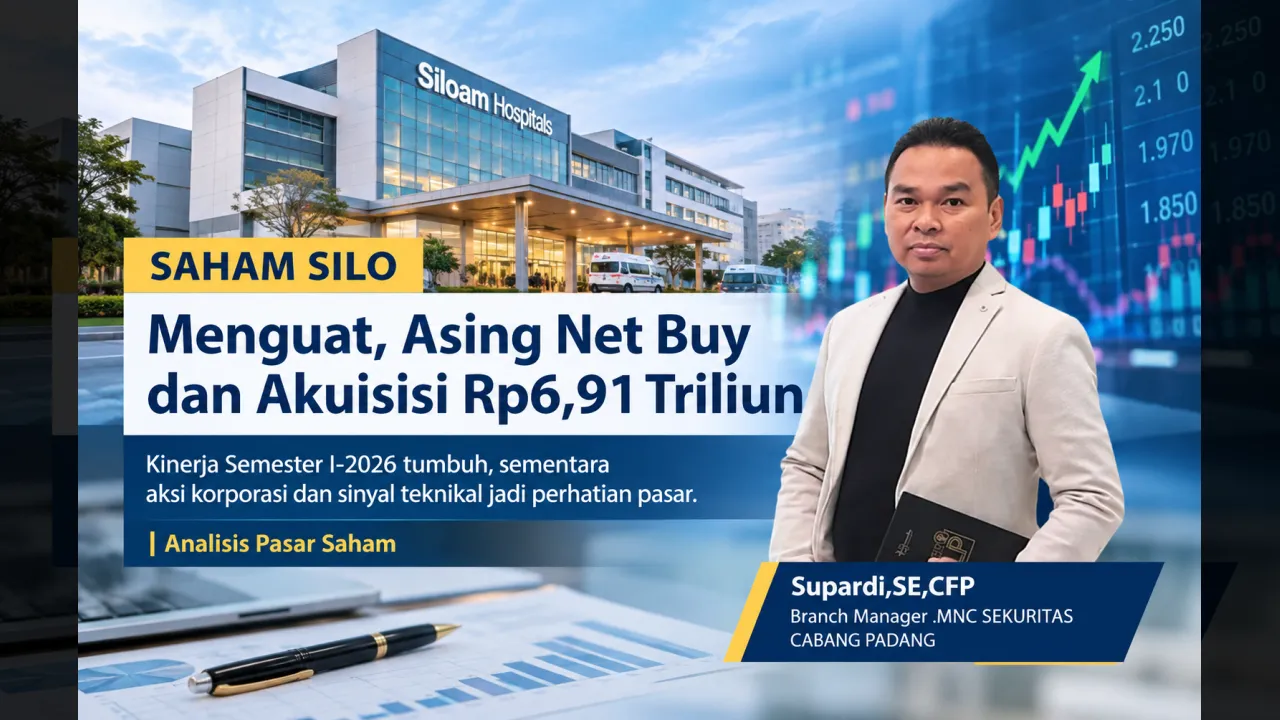 SAHAM SILO Menguat, Asing Net Buy dan Akuisisi Rp6,91 Triliun
