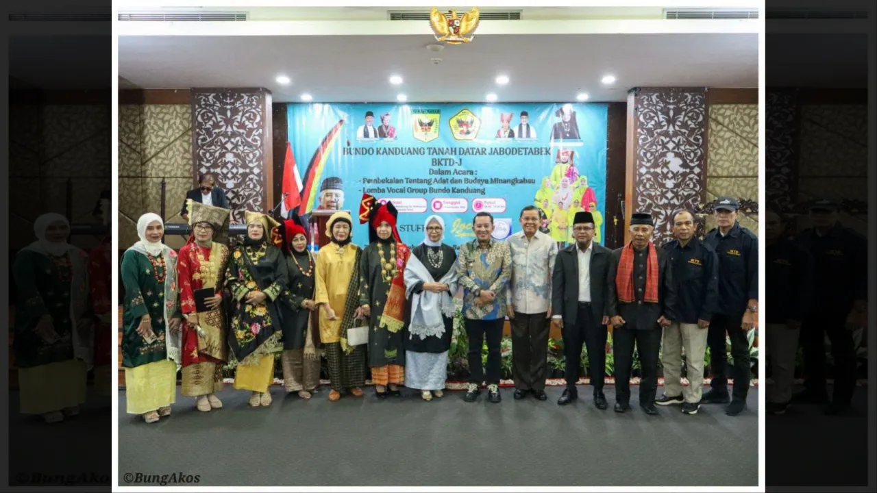 Bundo Kanduang Jabodetabek Rawat Adat Minang, Eka Putra: Ini Tanggung Jawab Bersama