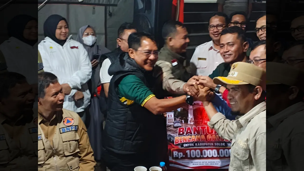 Kala Solok Berjuang Melawan Dampak Galodo, Padang Pariaman Datang Membawa Solidaritas