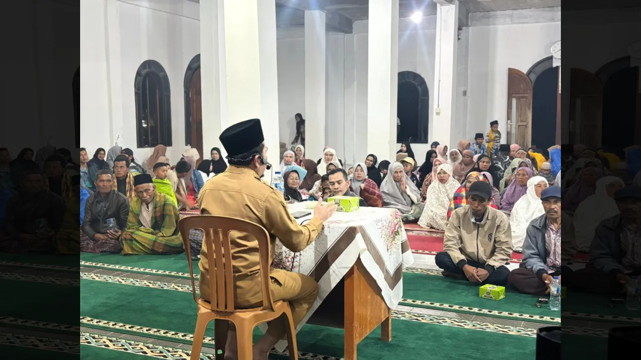 Wabup Candra sampaikan tausiah