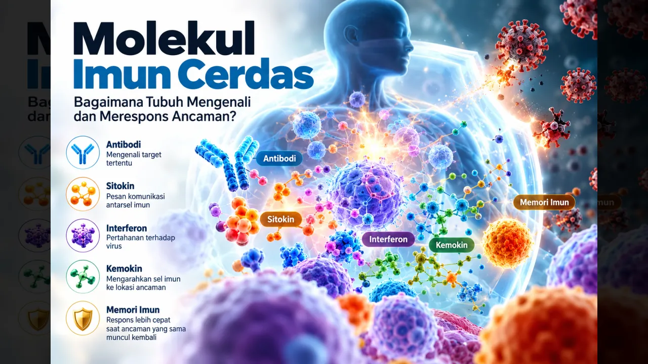 Molekul Imun Cerdas: Bagaimana Tubuh Mengenali dan Merespons Ancaman?
